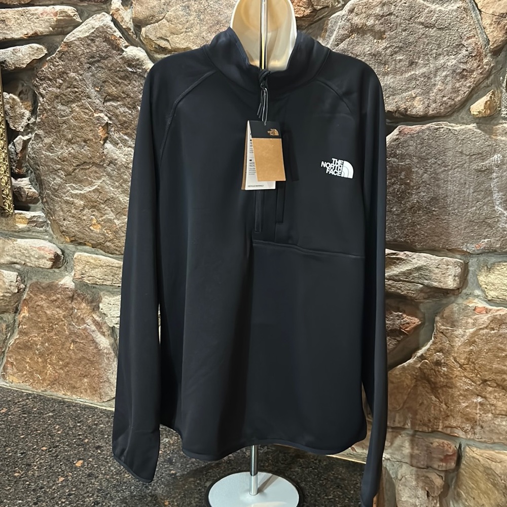 The North Face Black NWT 1/2 Zip Jacket!